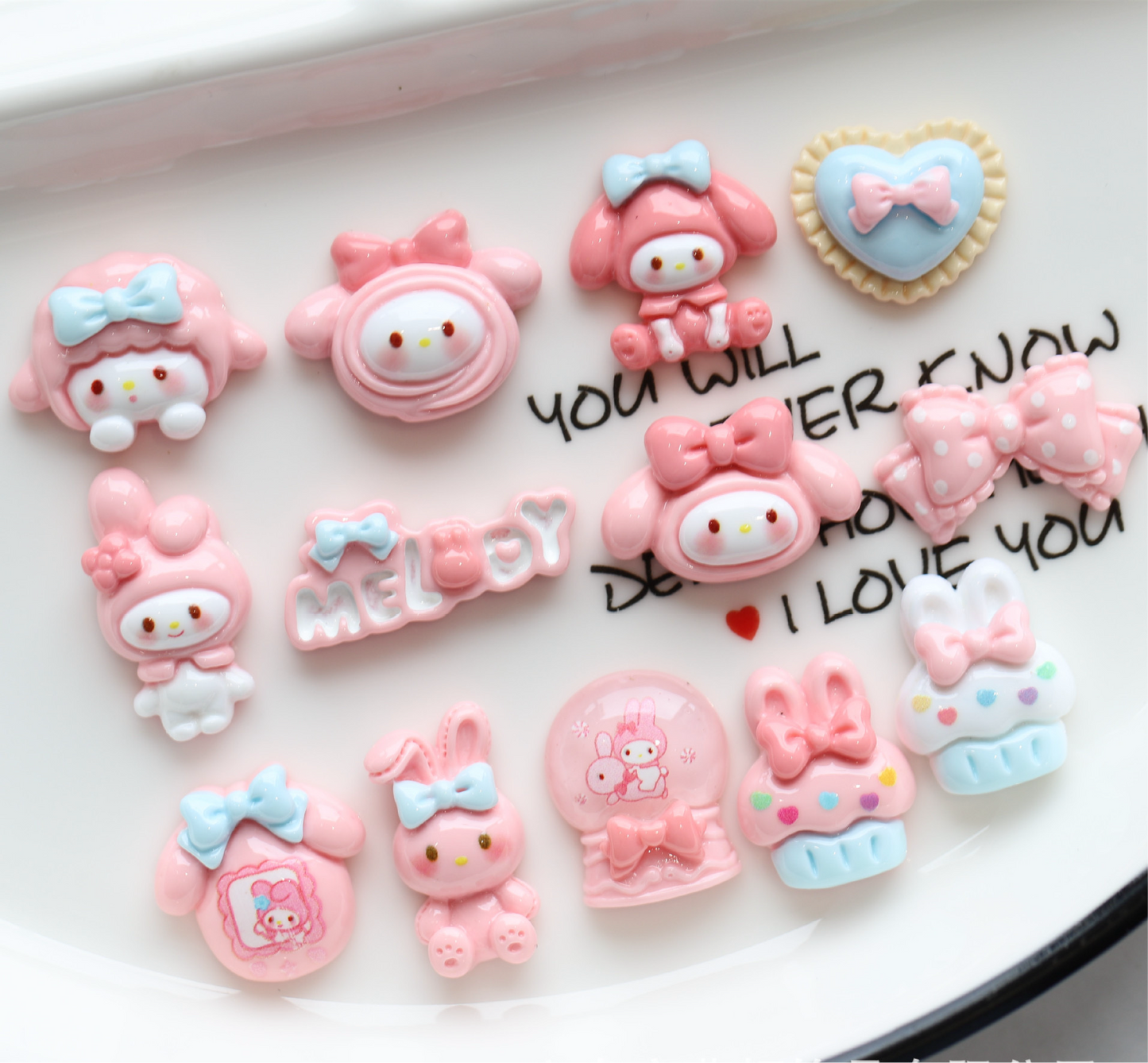 Melody cute resin cartoon