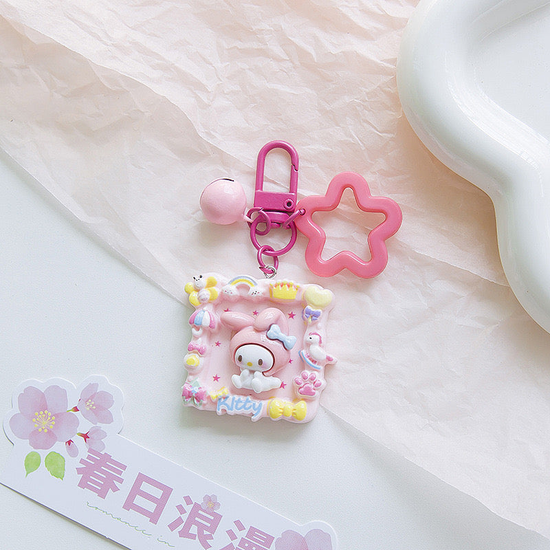 Sanrio cartoon photo frame pendant