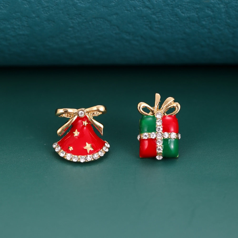 Christmas earrings