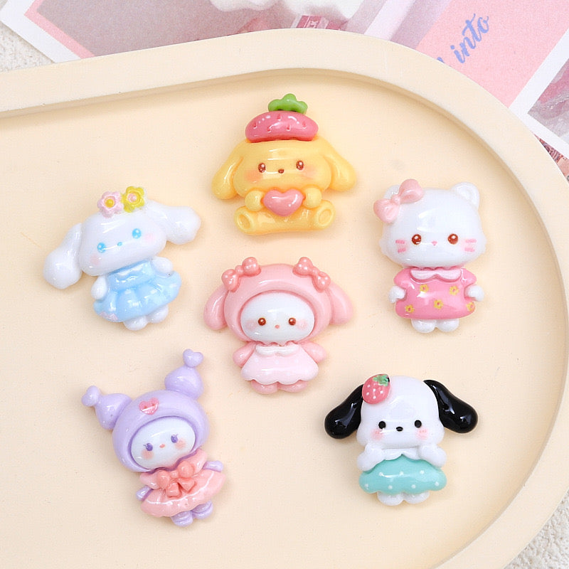 Sanrio resin cartoon charm