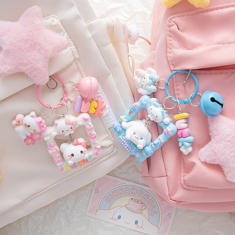 Sanrio cartoon photo frame pendant