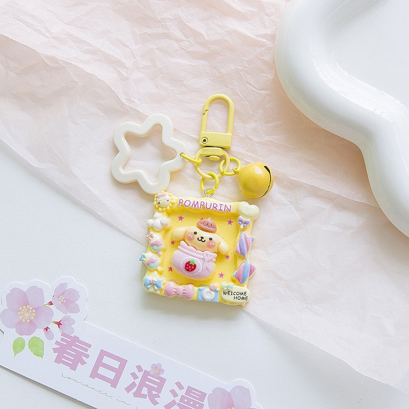 Sanrio cartoon photo frame pendant