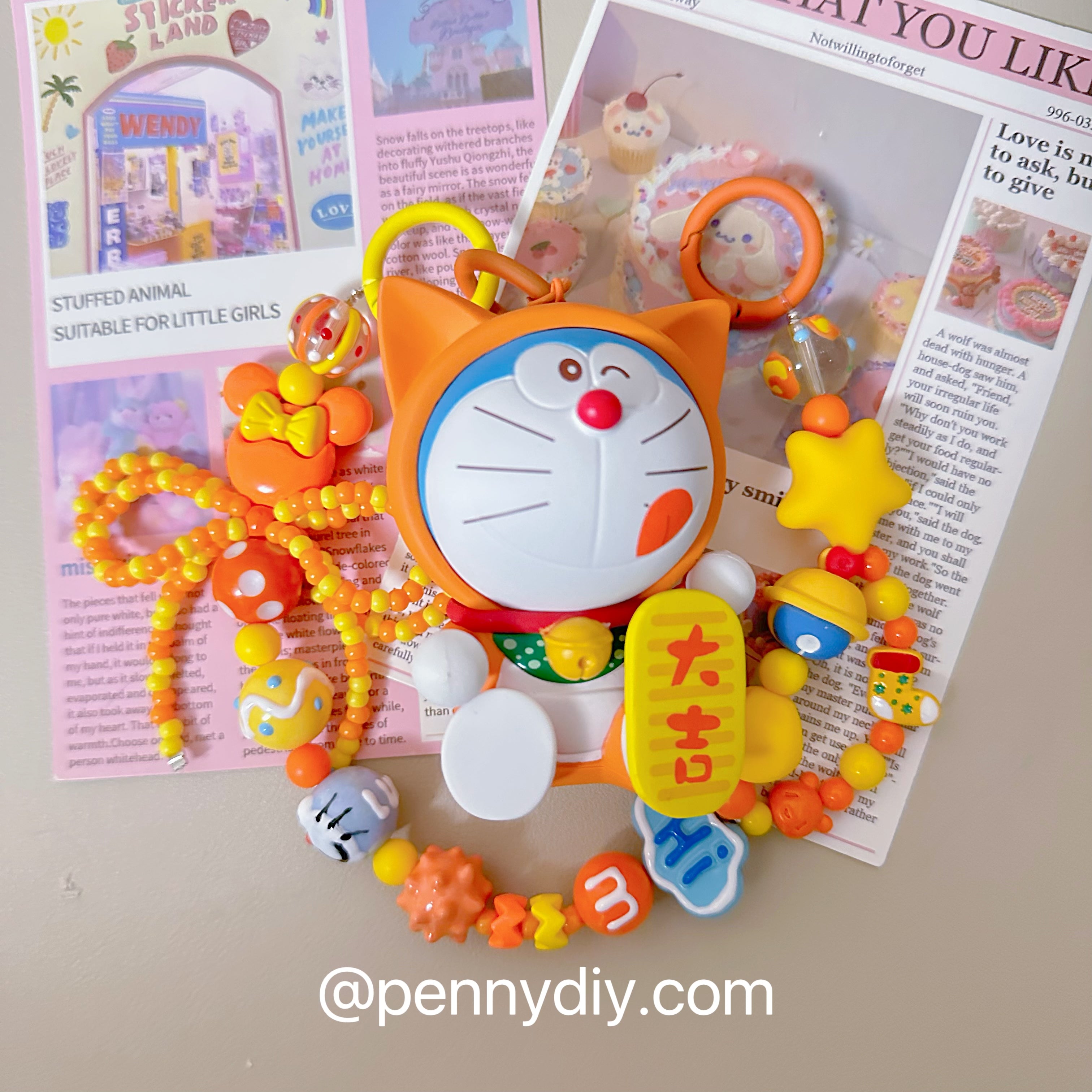 Dora Key Chain Doraemon key chain – Pennydiy