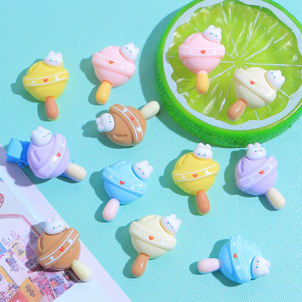 Resin cartoon lollipops