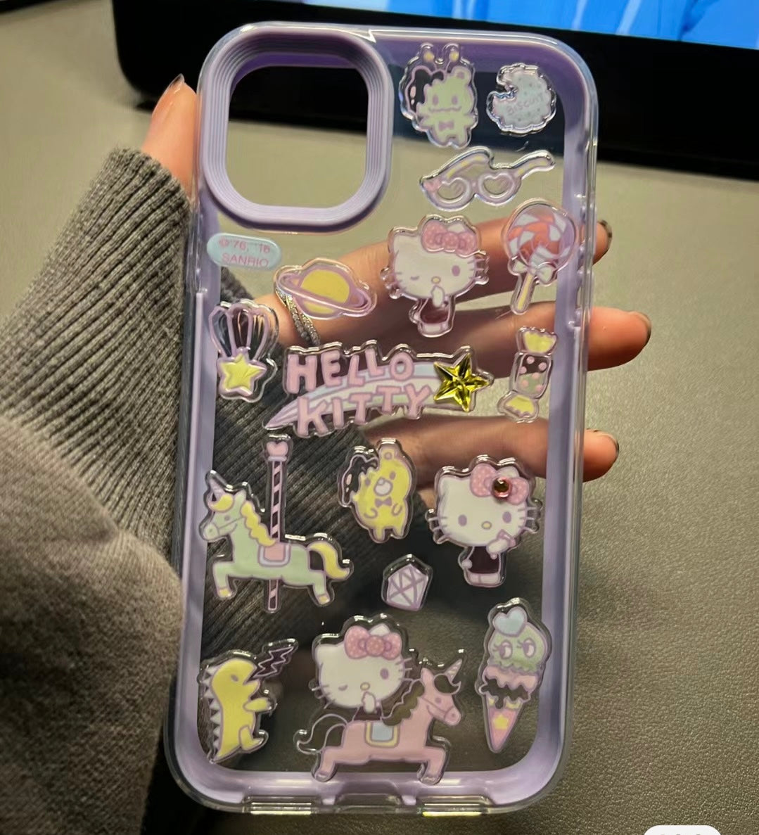 ketty themed handmade phone case