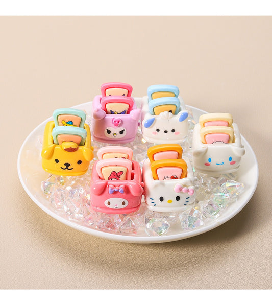 Resin cartoon bread maker