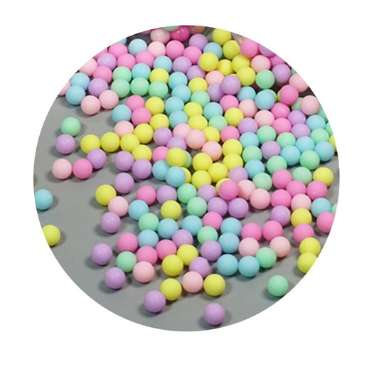 6mm color beads without holes