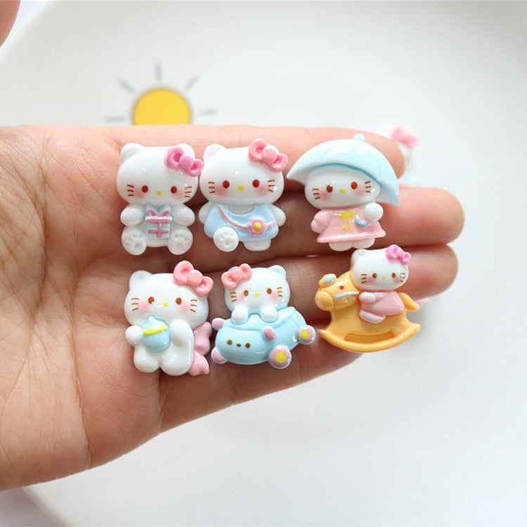 Kitty cute resin cartoon