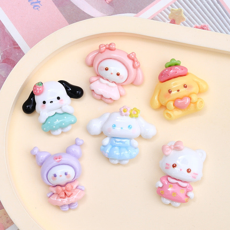 Sanrio resin cartoon charm