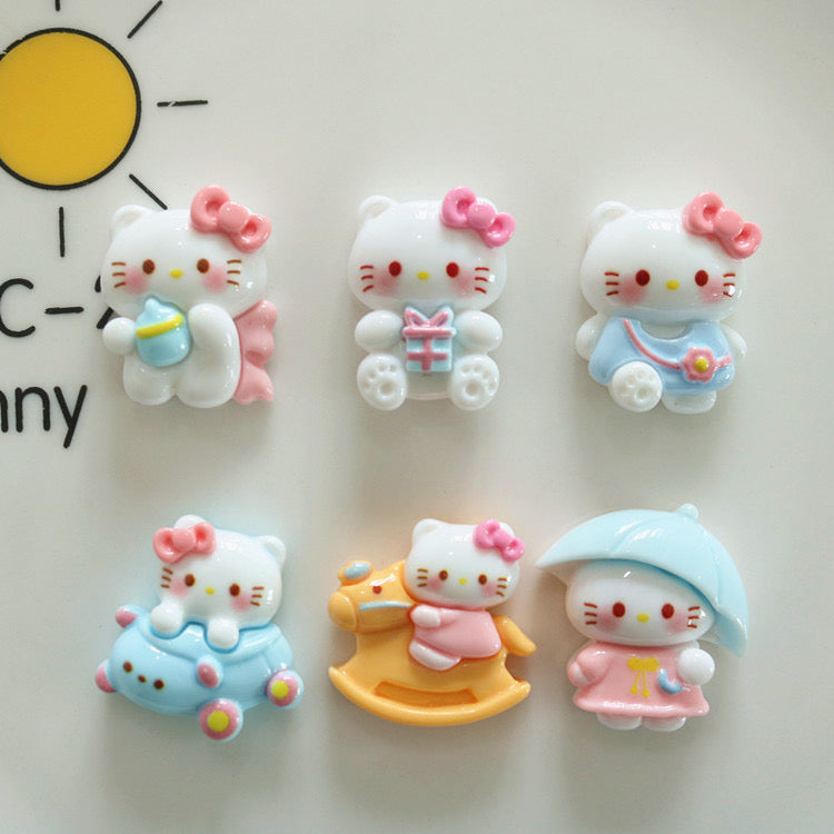 Kitty cute resin cartoon