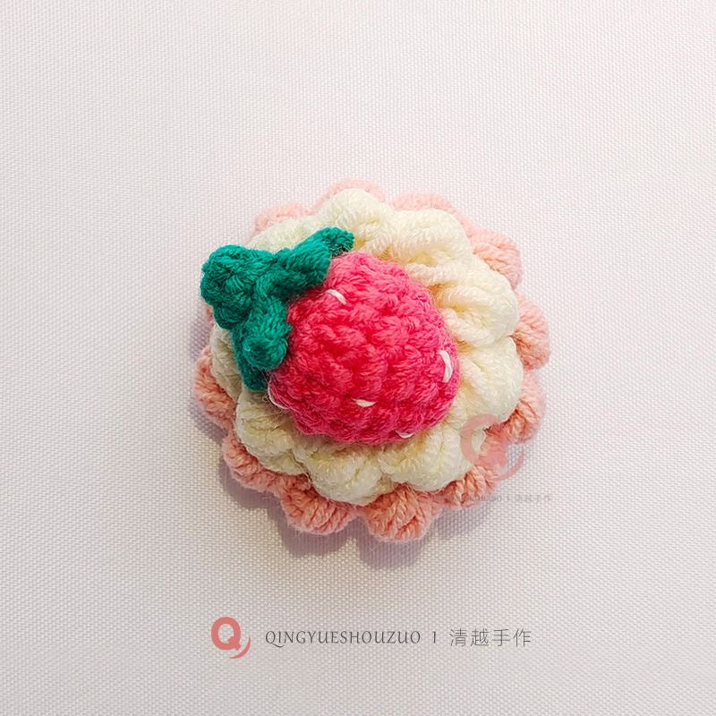 Knitted handcrafted pins