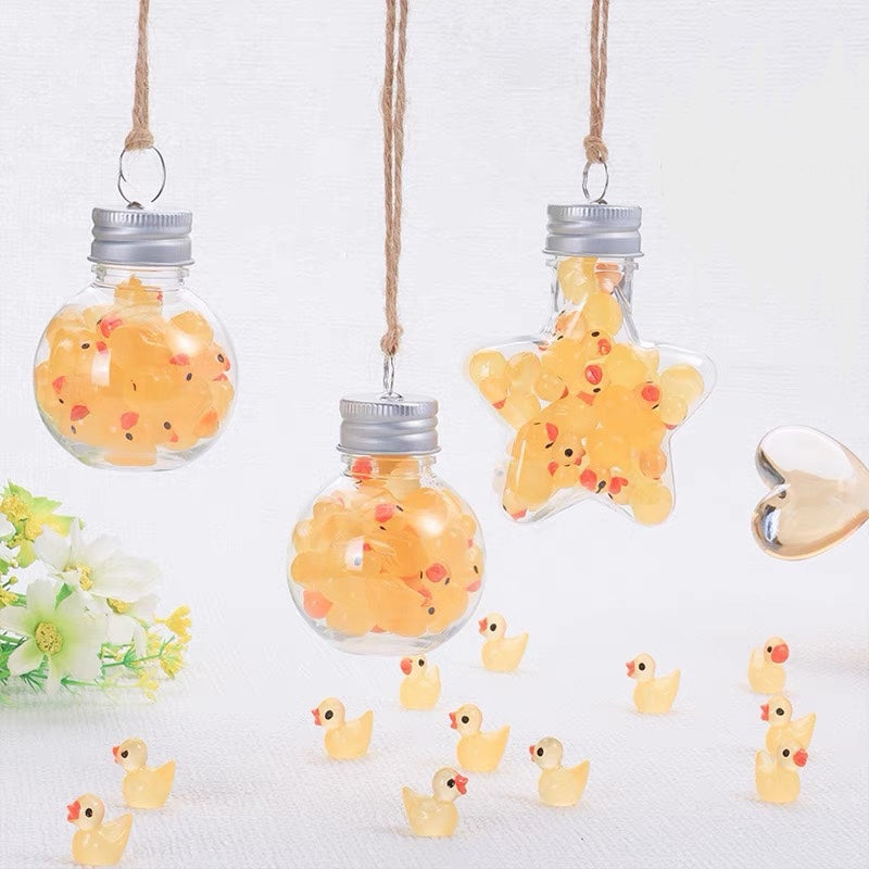 Glow-in-the-dark duck charm