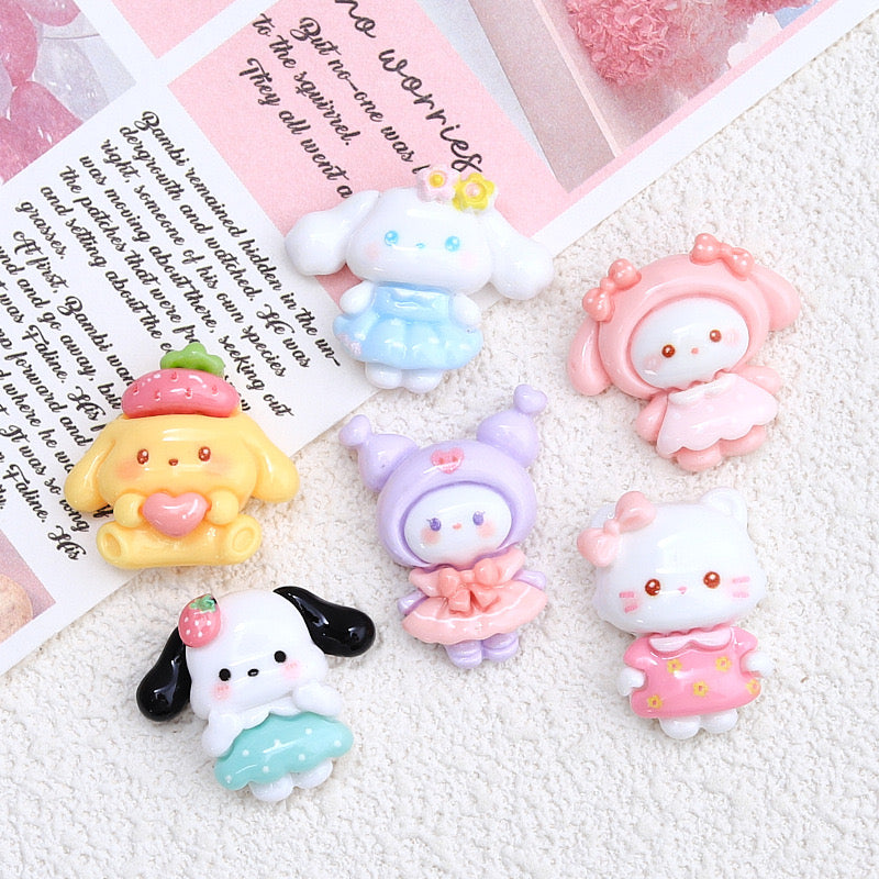 Sanrio resin cartoon charm