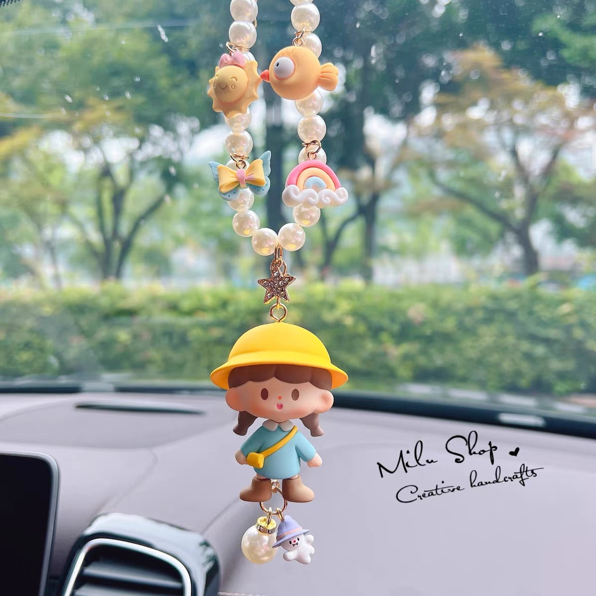 zZoton Car pendant cute car hanging accessories