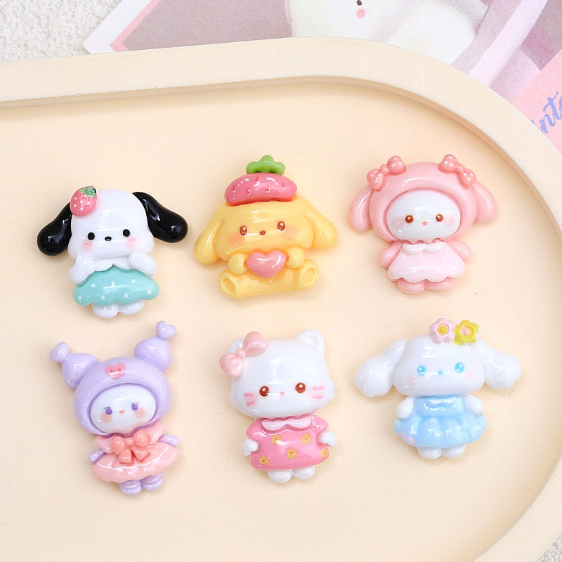 Sanrio resin cartoon charm