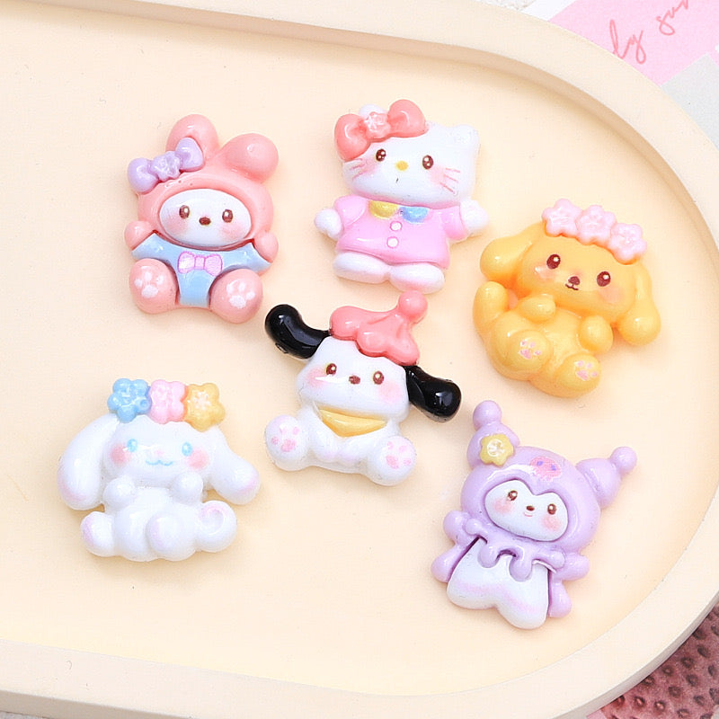 Sanrio resin cartoon charm