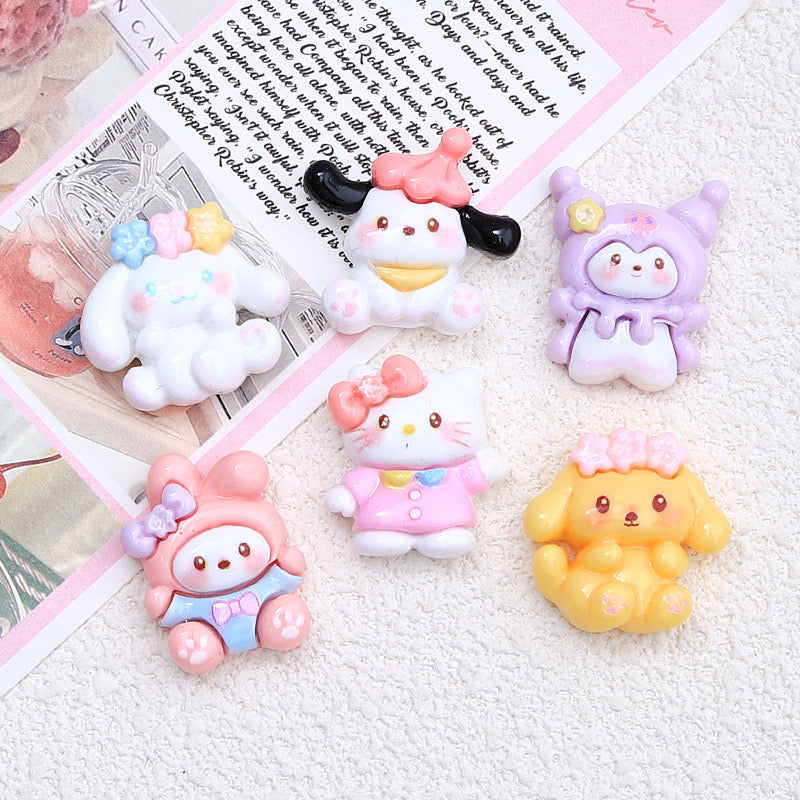 Sanrio resin cartoon charm