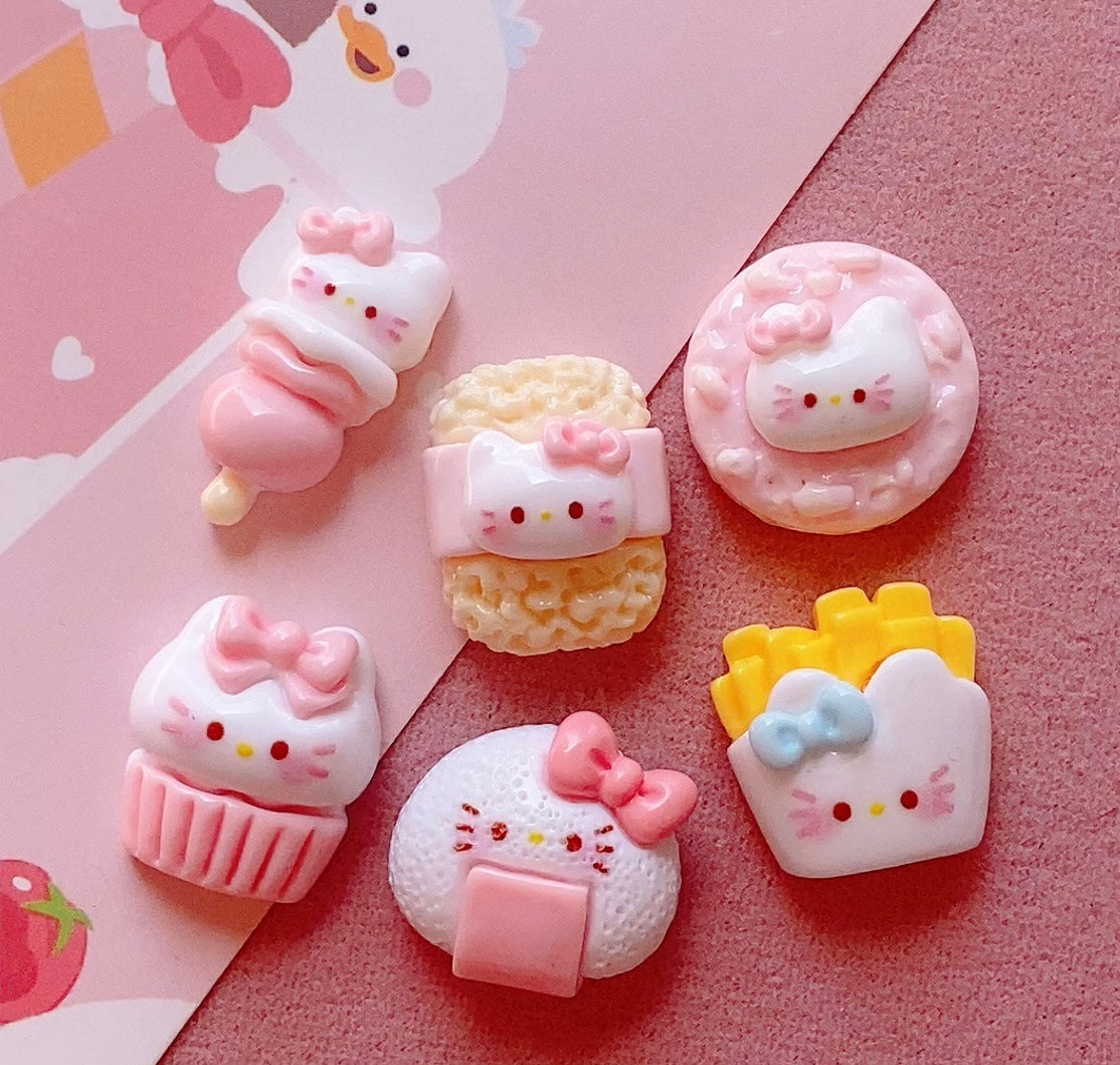 Kitty biscuit cute resin cartoon