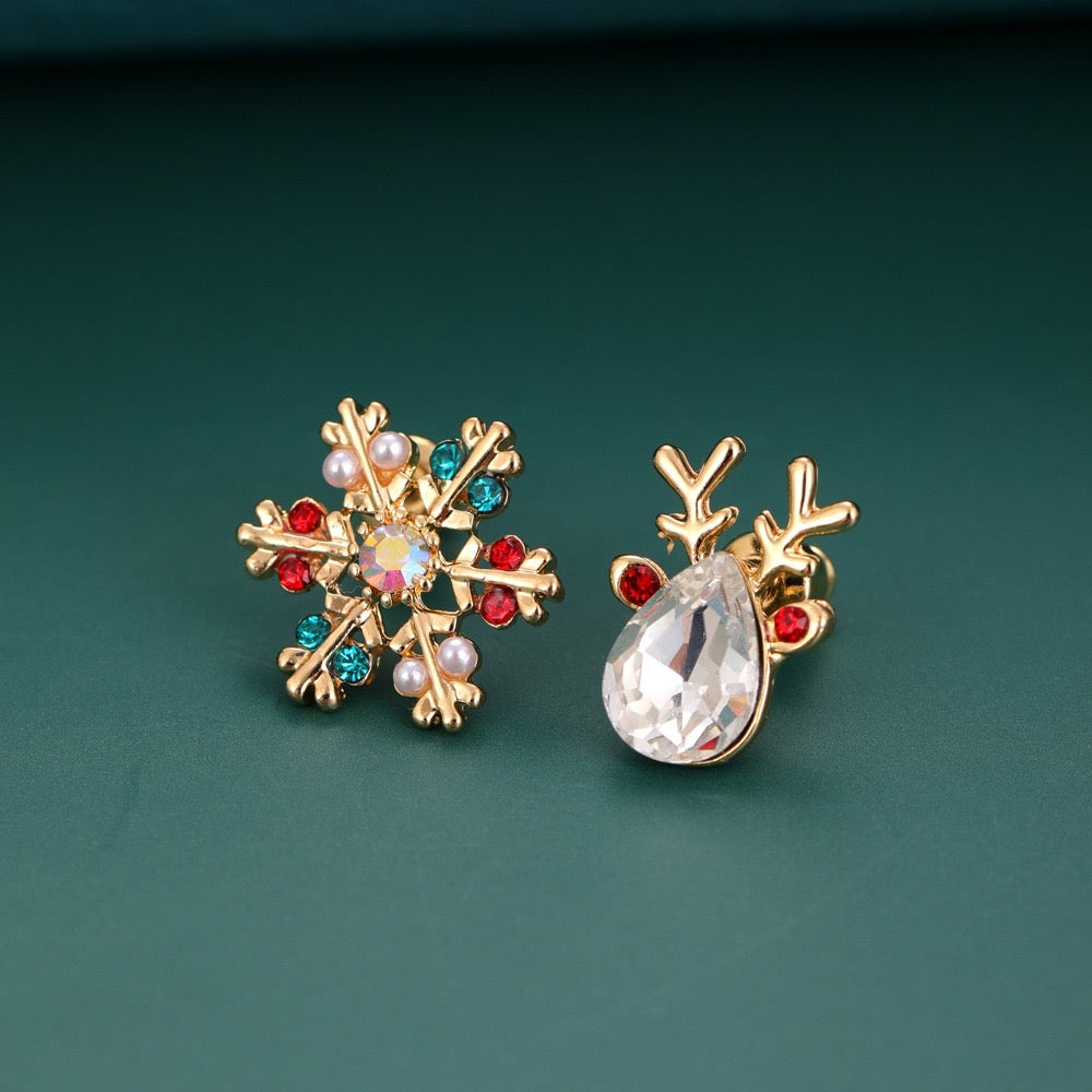 Christmas earrings