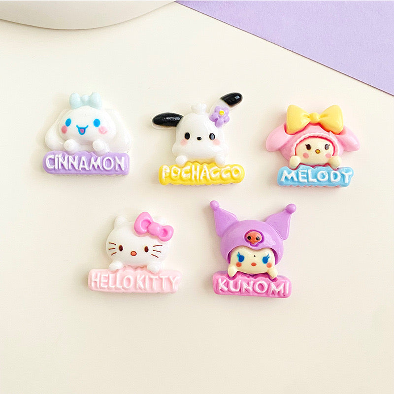 Sanrio resin cartoon charm