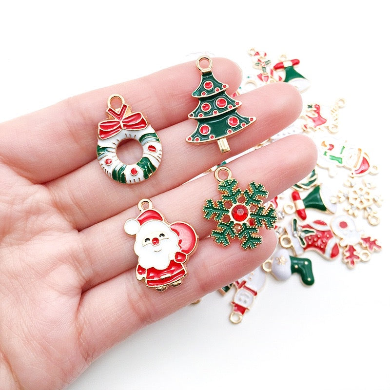 Christmas alloy pendant