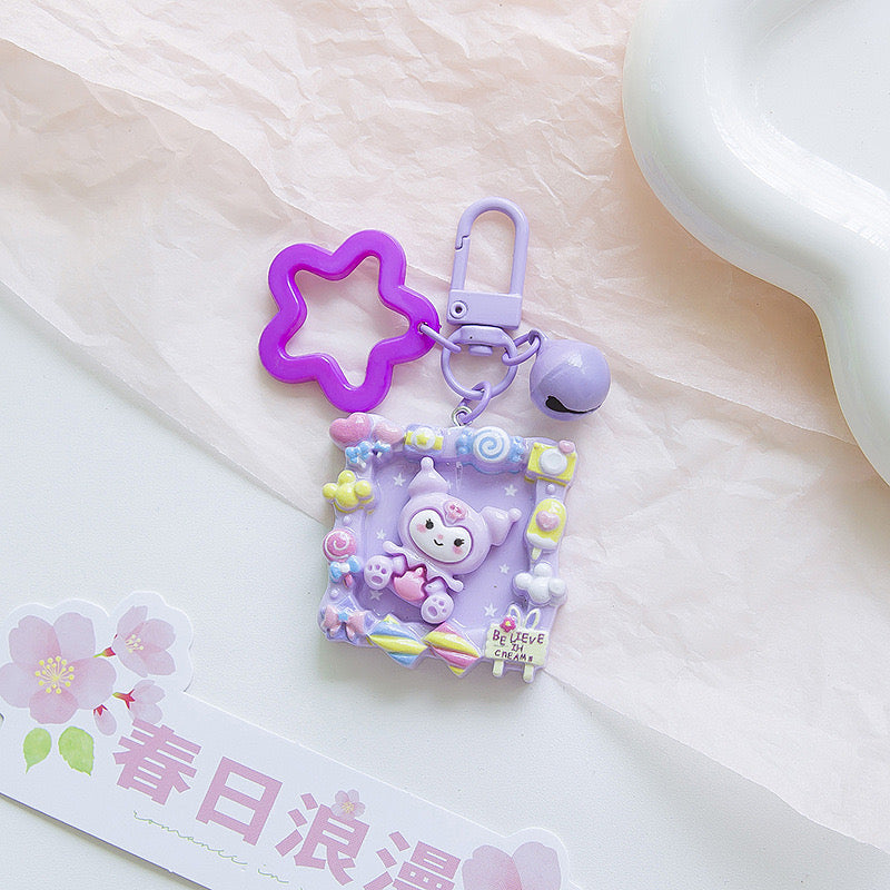 Sanrio cartoon photo frame pendant