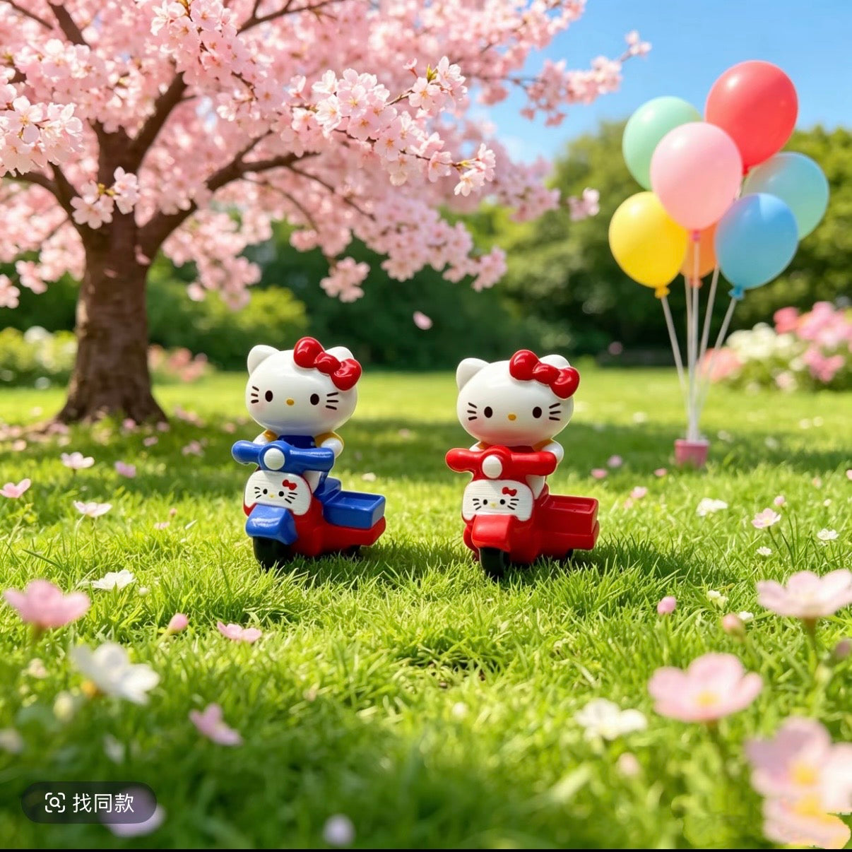 3D Split Resin K T Tricycle Electric Vehicle Mini Decoration Set