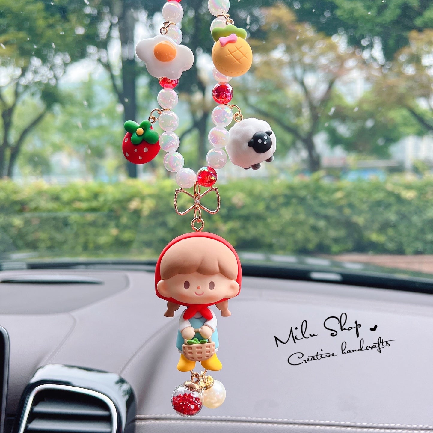 zZoton Car pendant cute car hanging accessories