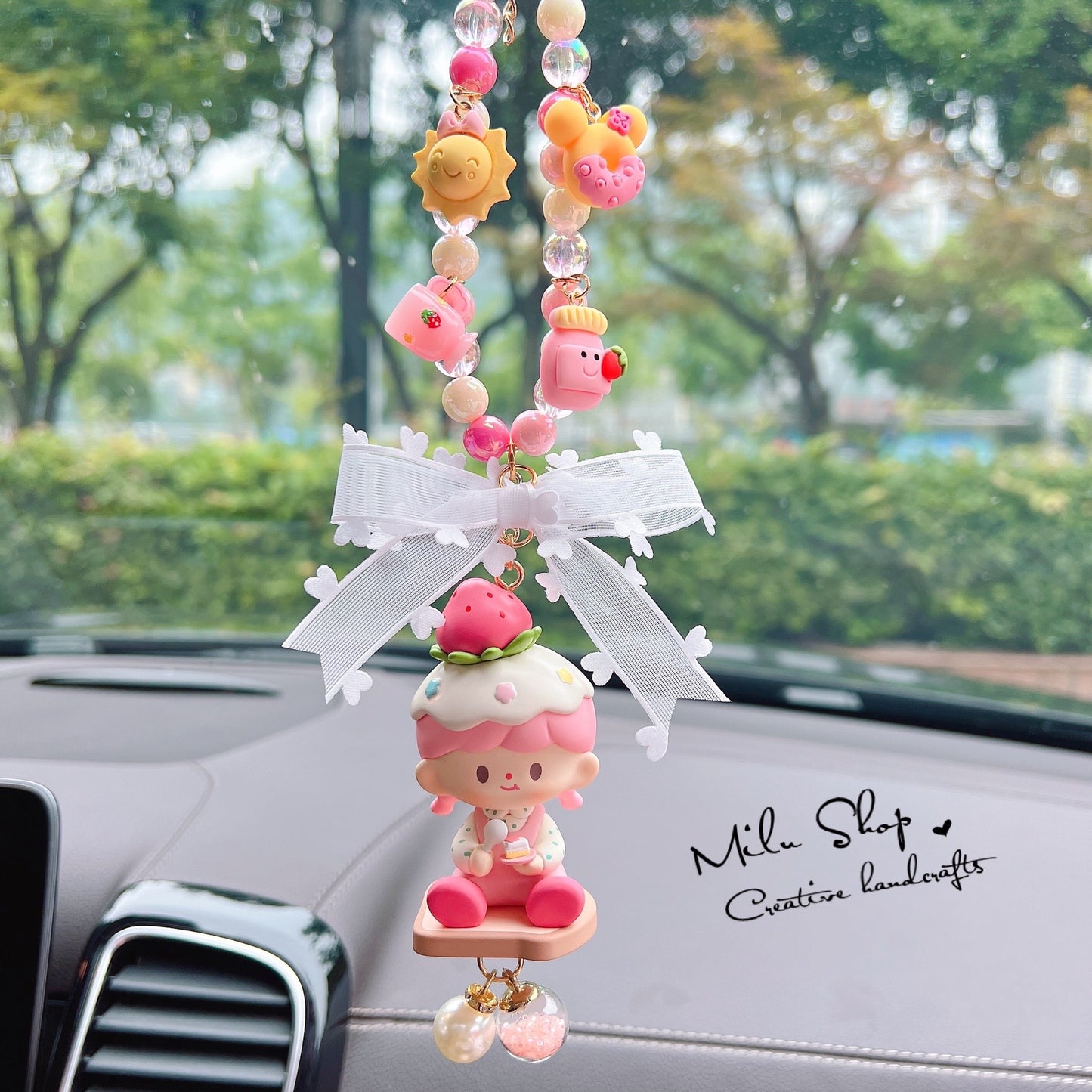 zZoton Car pendant cute car hanging accessories