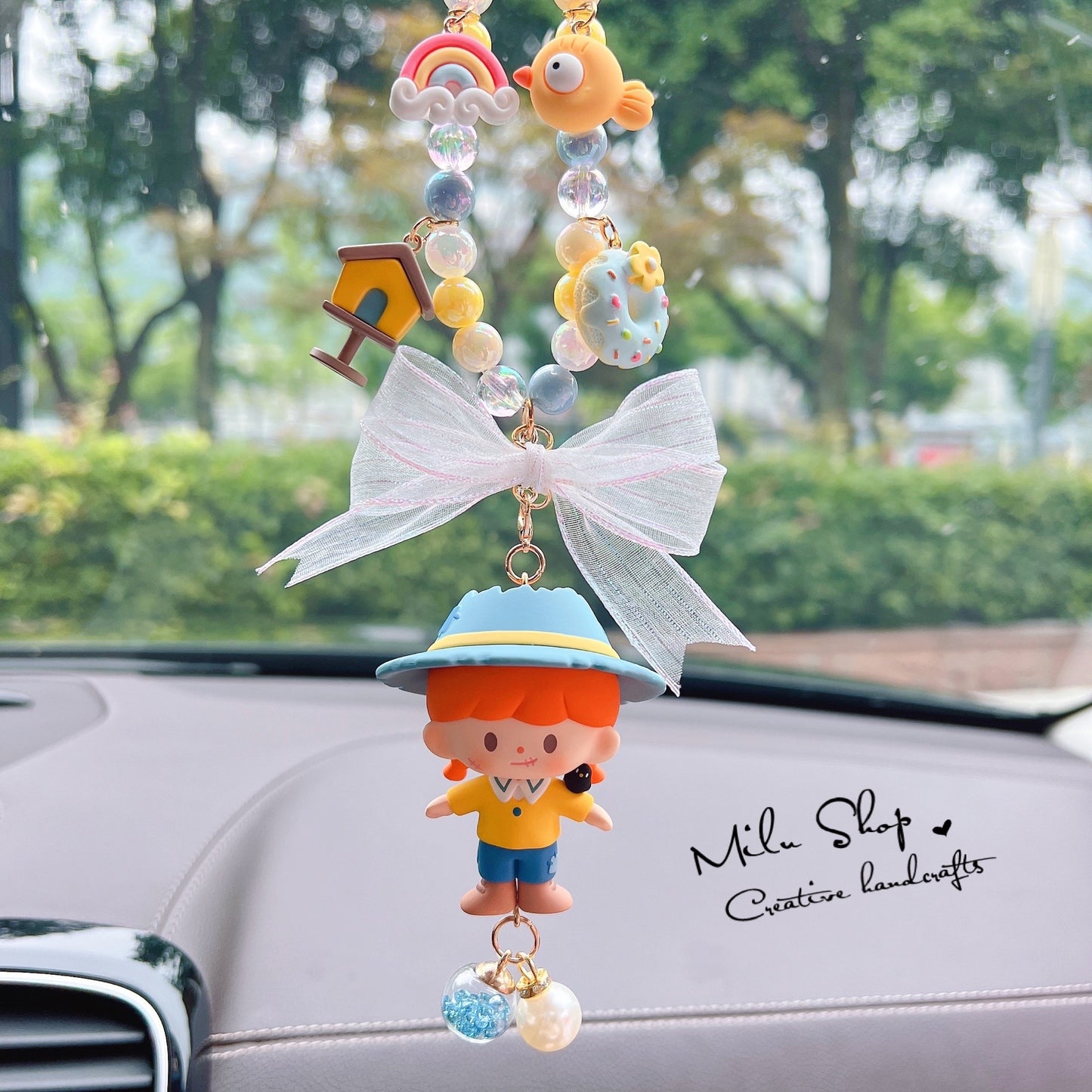 zZoton Car pendant cute car hanging accessories