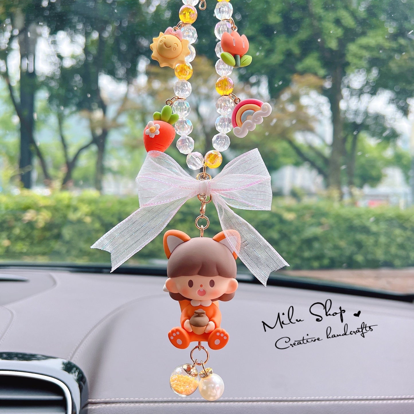 zZoton Car pendant cute car hanging accessories