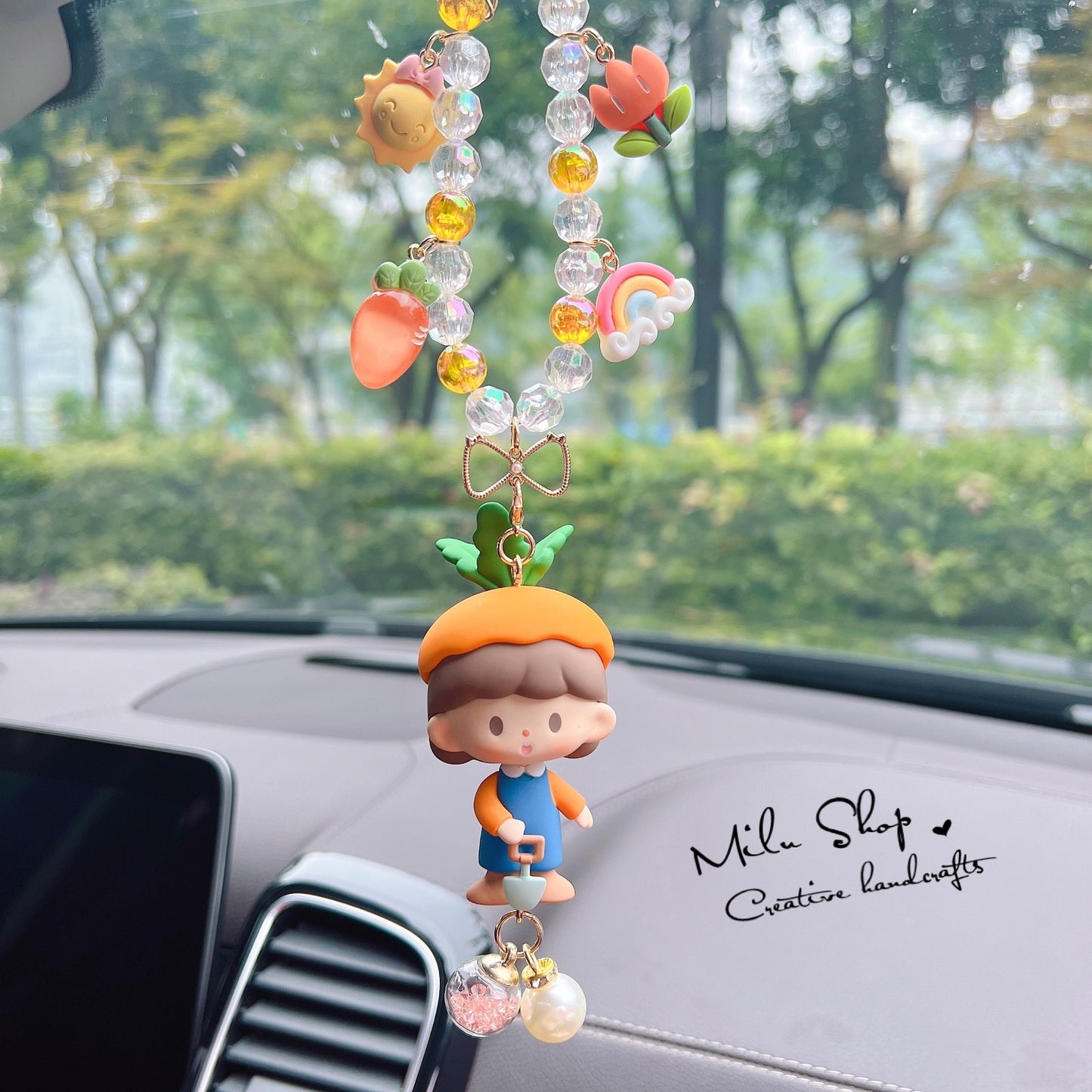 zZoton Car pendant cute car hanging accessories