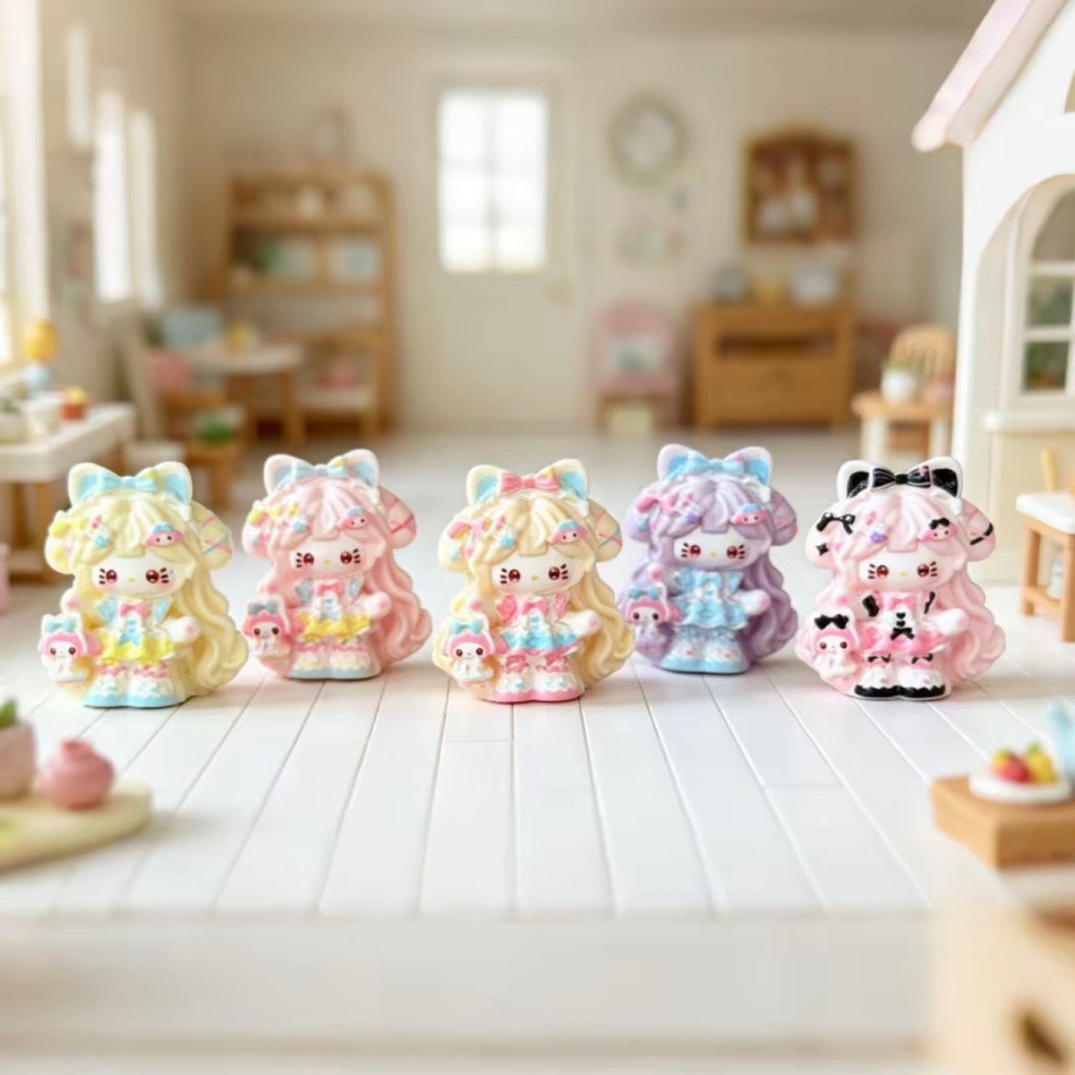 3D cartoon charm multi-style (rabbit modeling)