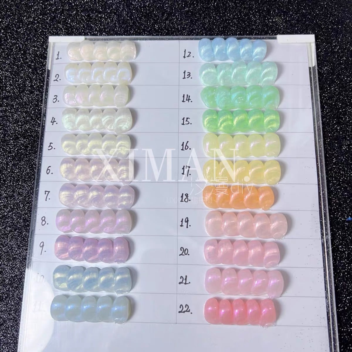 70g 22-Colors Fantasy Ballet Crystal Cream Glue