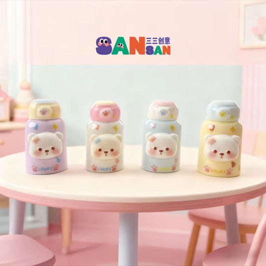 3D Resin Cartoon thermos cup