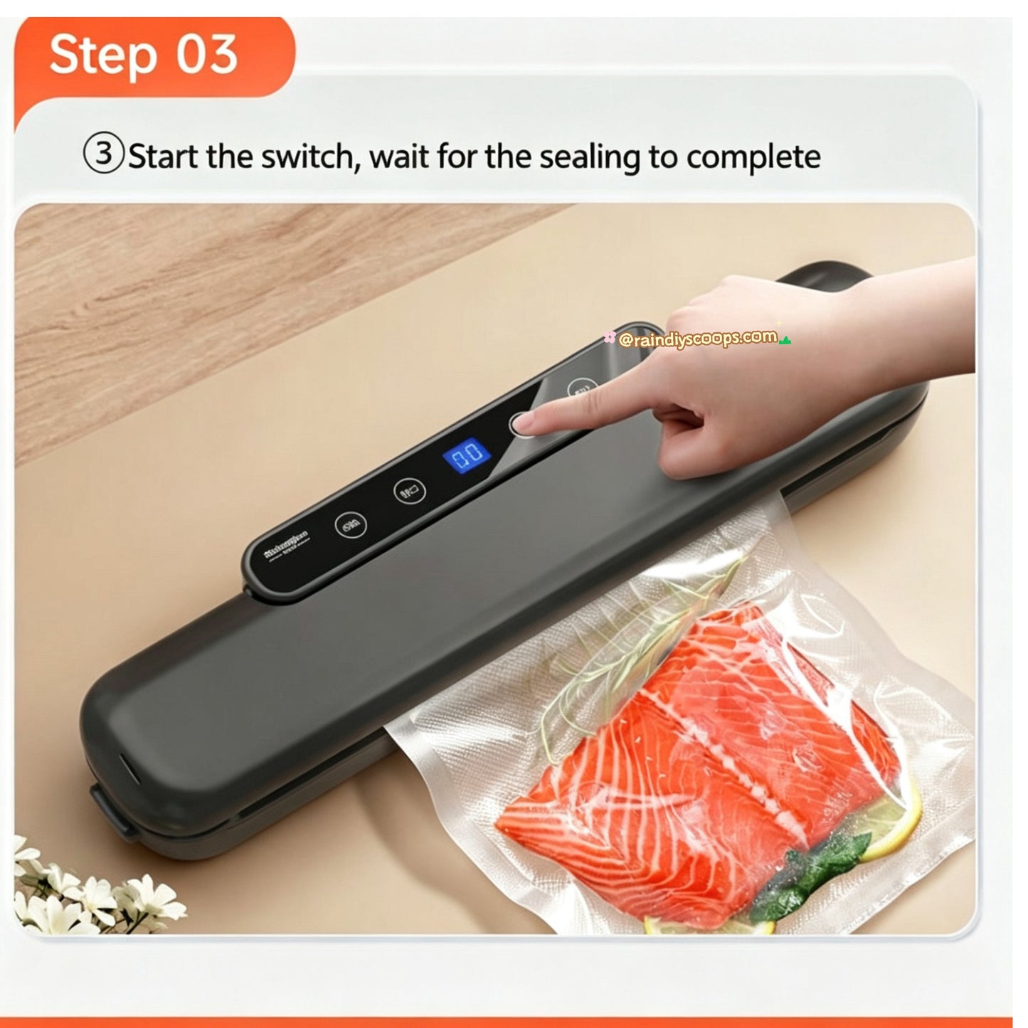 FOOD SEALING MACHINE｜ Multifunctional Vacuum Sealer for Food Preservation