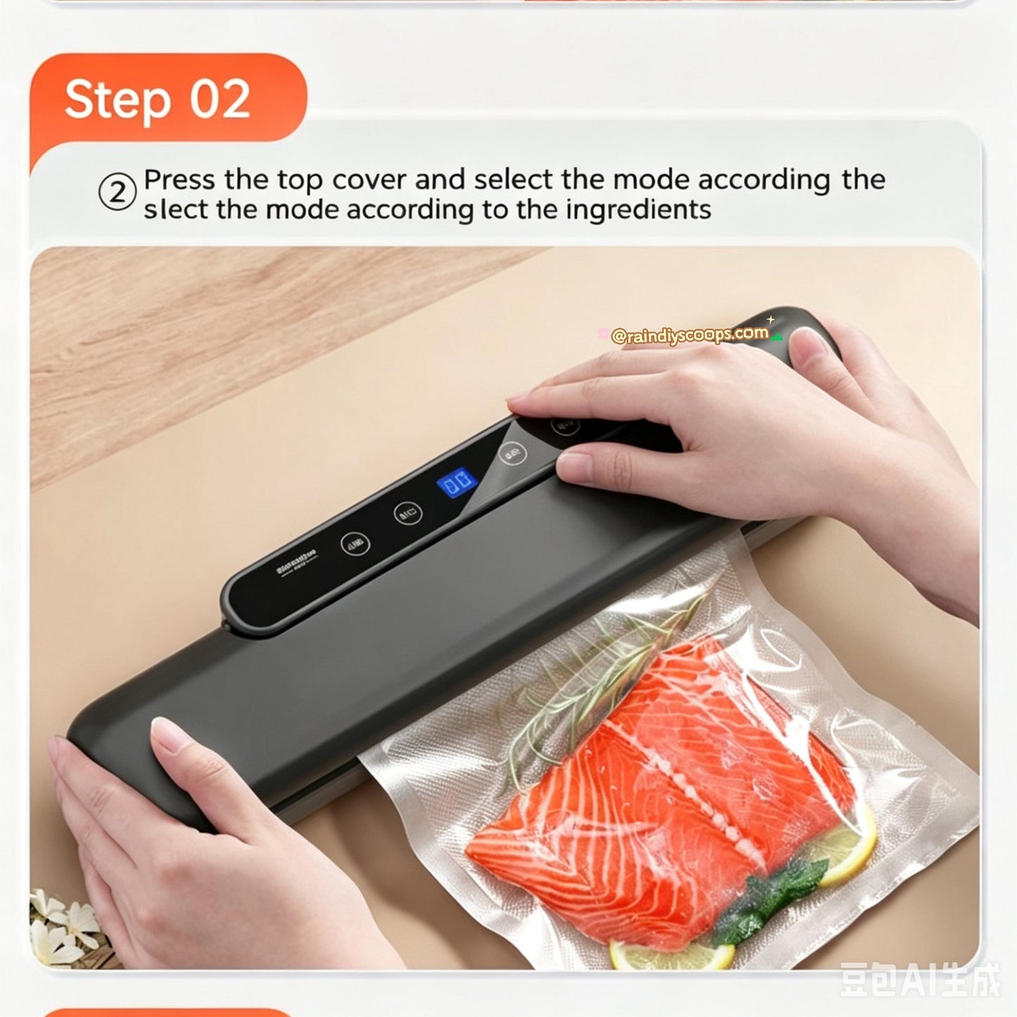FOOD SEALING MACHINE｜ Multifunctional Vacuum Sealer for Food Preservation