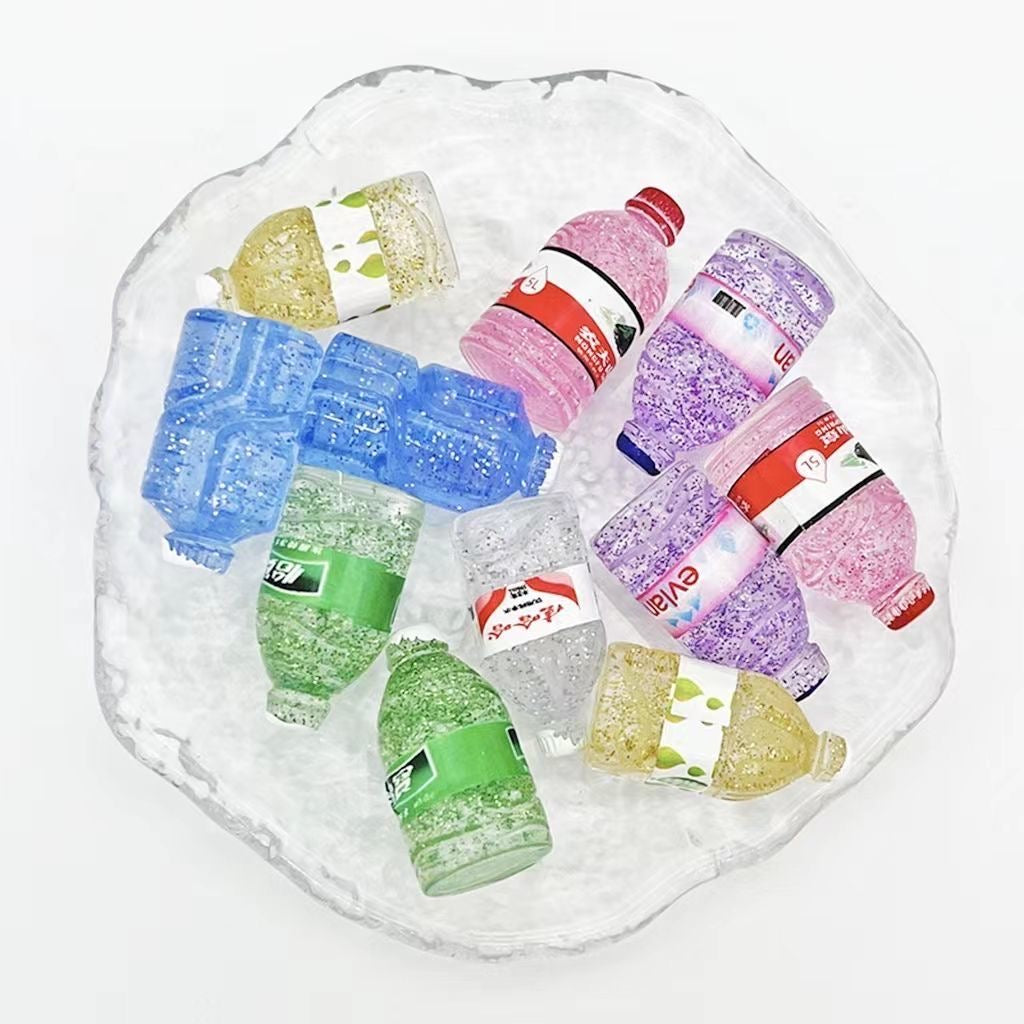 The charm of luminous mini bottle resin