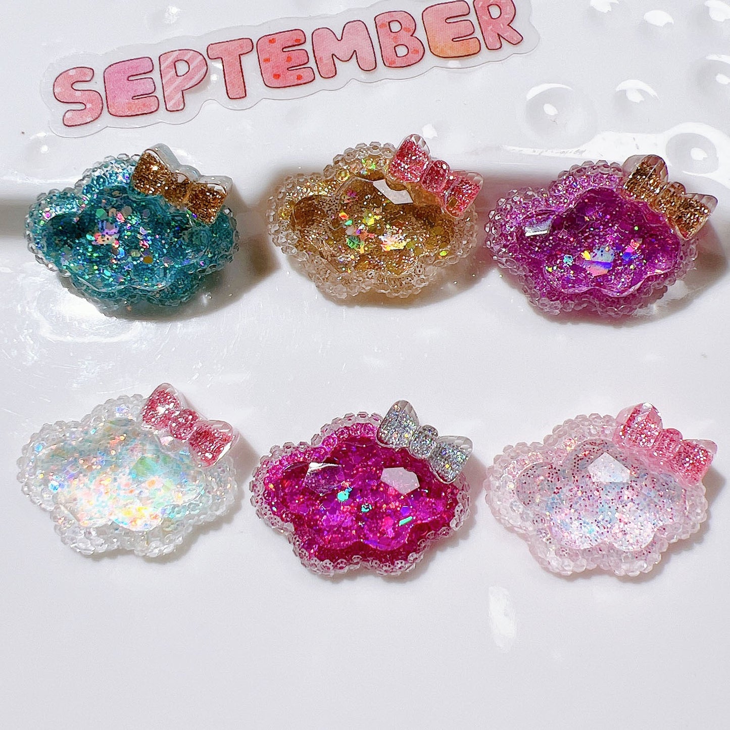 Luminous resin accessories diy accessories handmade material headdress
