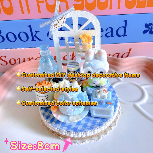 8cm Customized DIY desktop decorative items