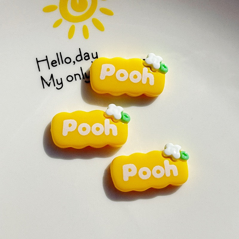 Cute resin cartoon charm