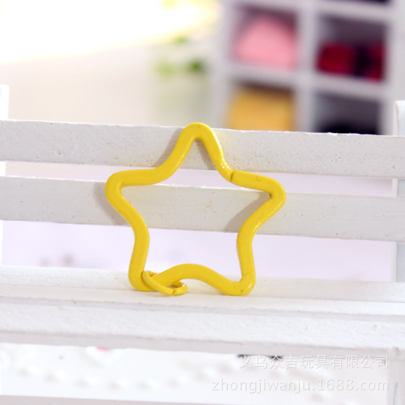 Five-Pointed Star Keychain Accessories