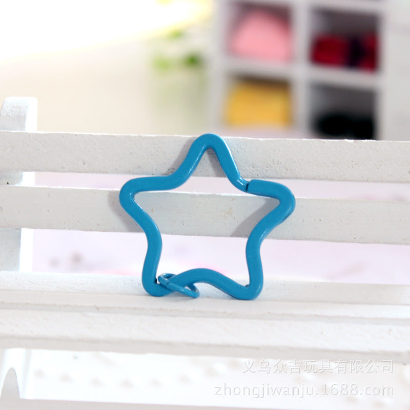 Five-Pointed Star Keychain Accessories