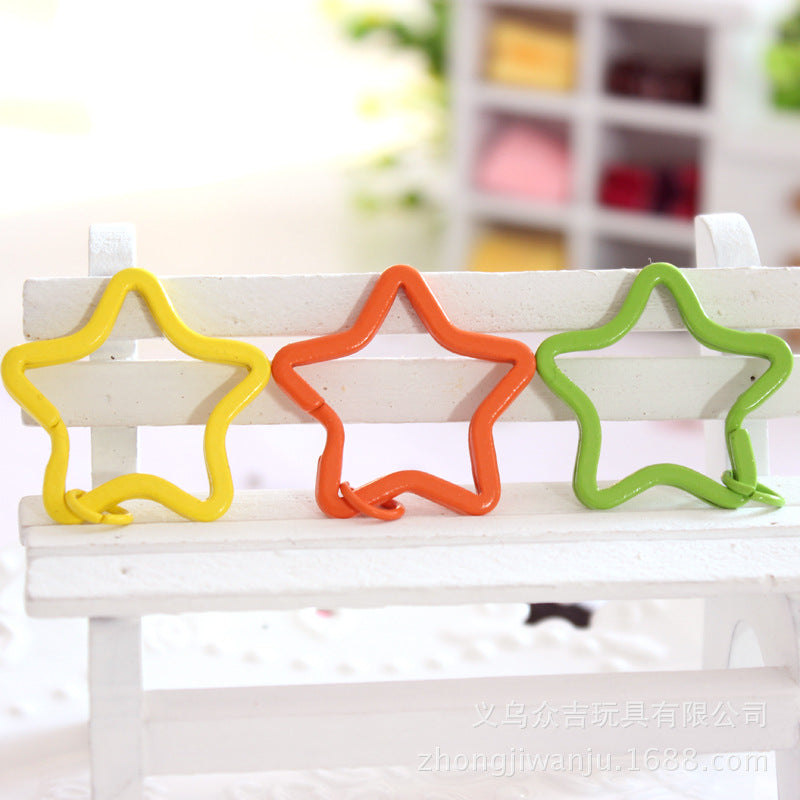 Five-Pointed Star Keychain Accessories