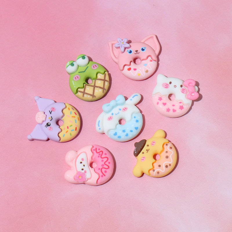 Cartoon Donut Charm