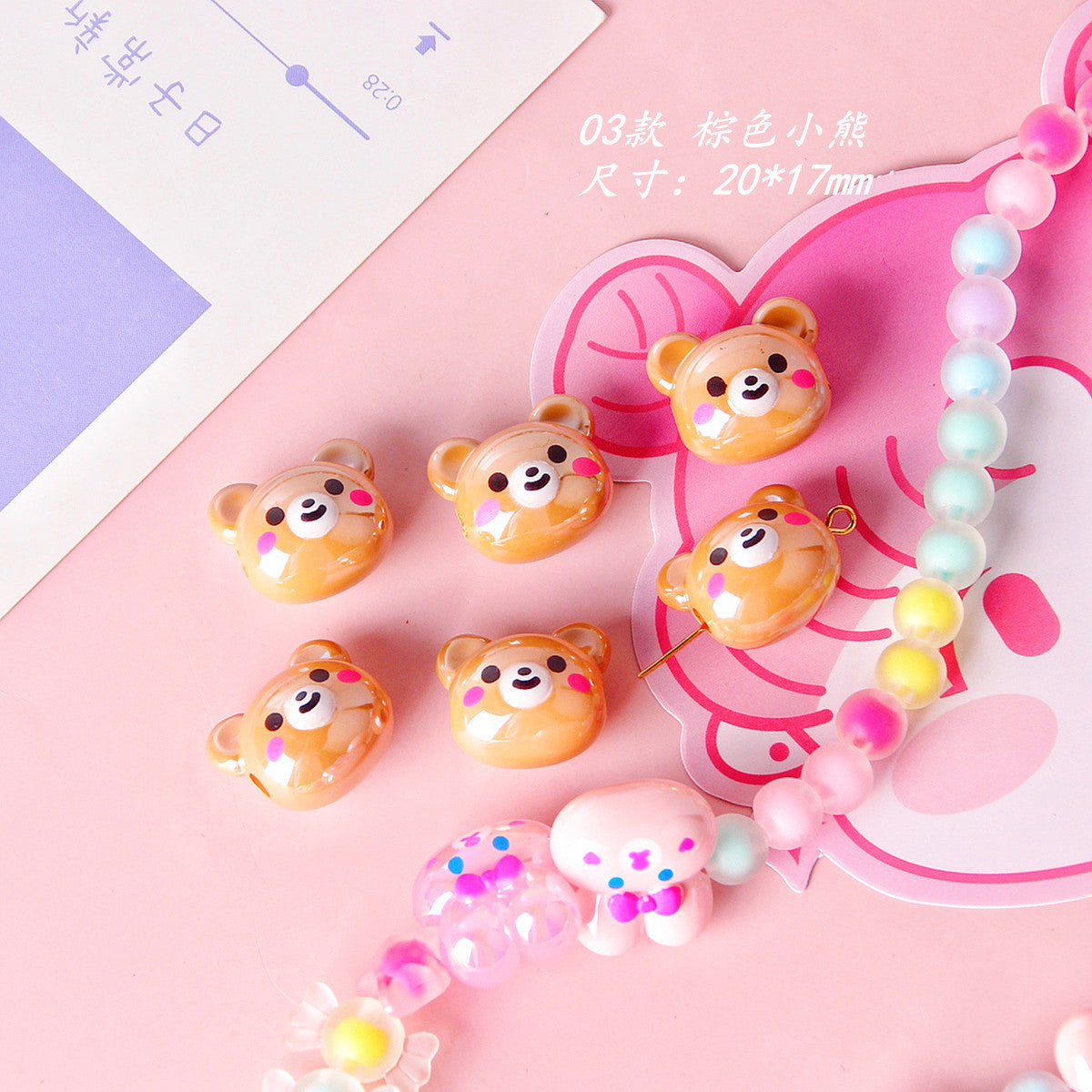 Cute Cartoon Diy Beading