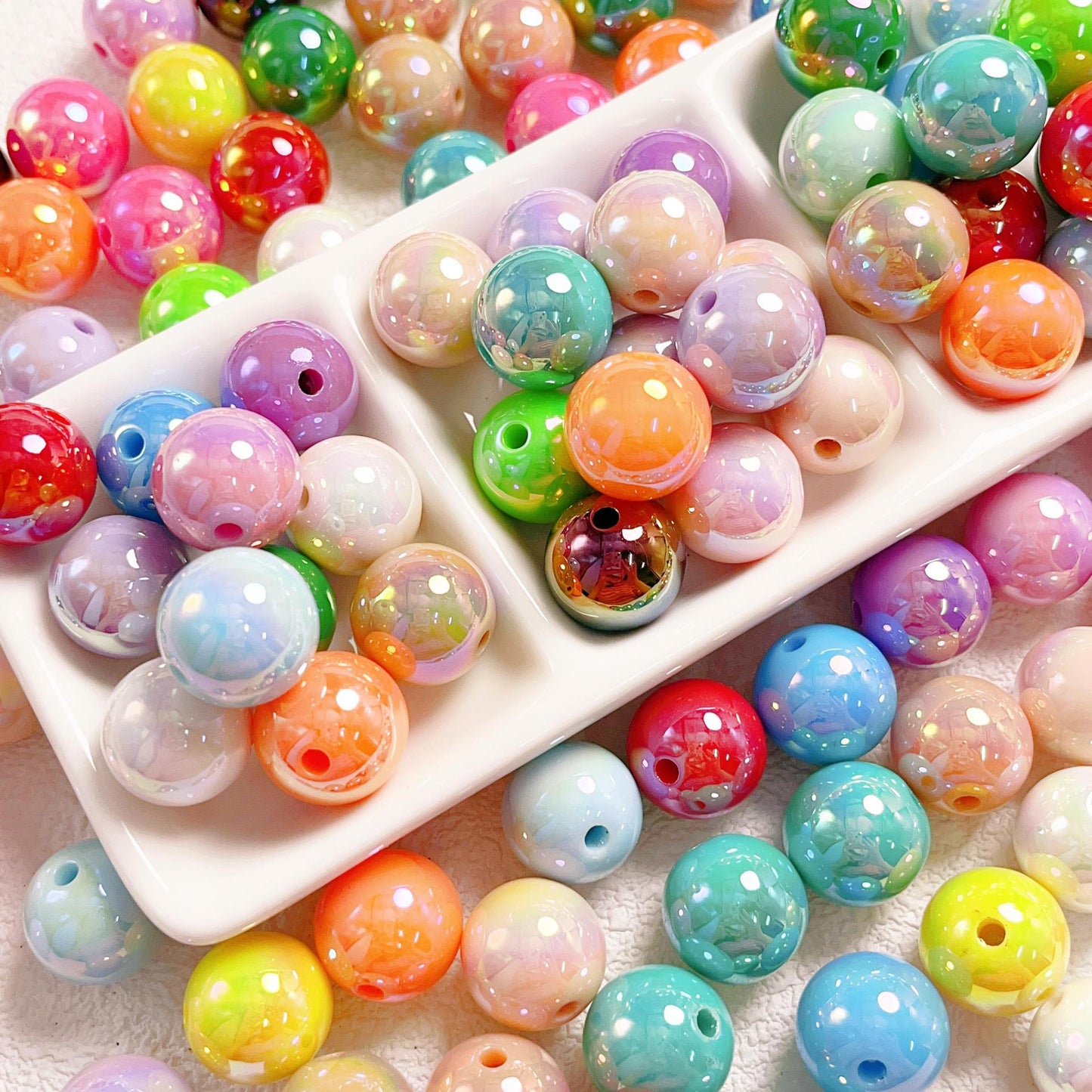 Shell Solid Color Beads