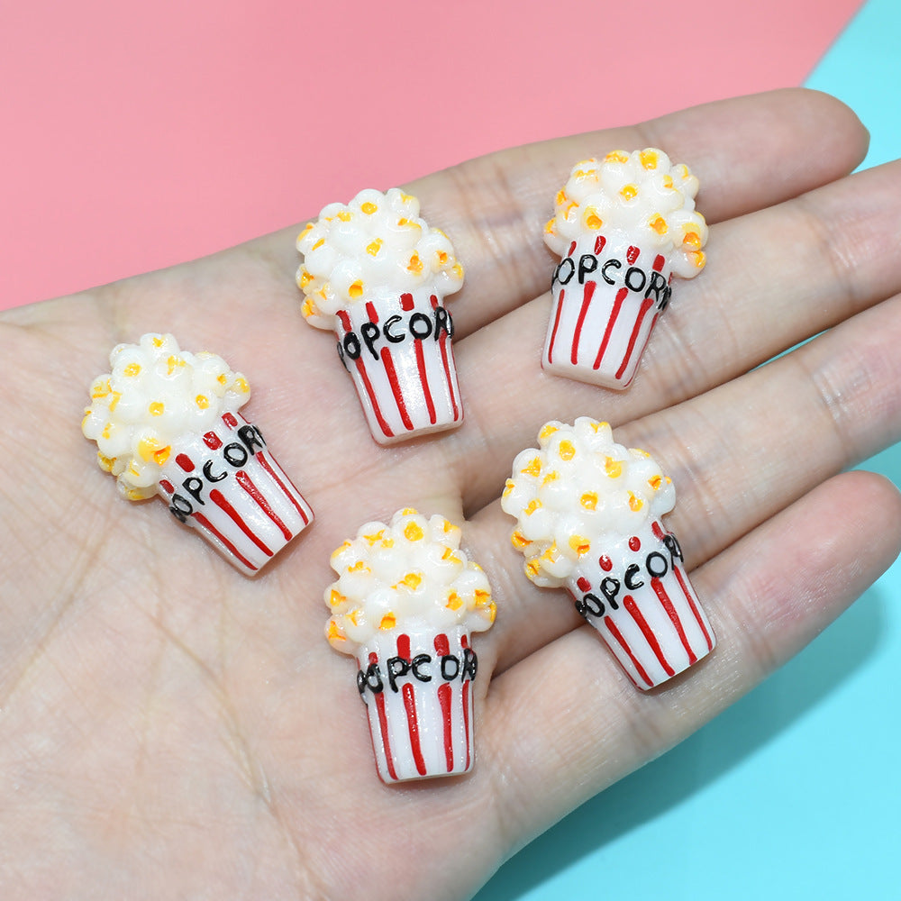 Cute Popcorn Charm