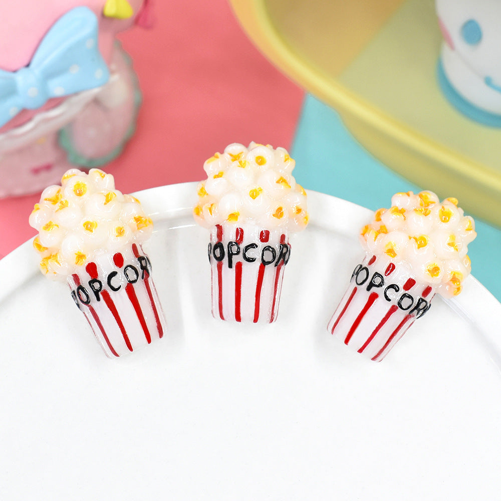 Cute Popcorn Charm