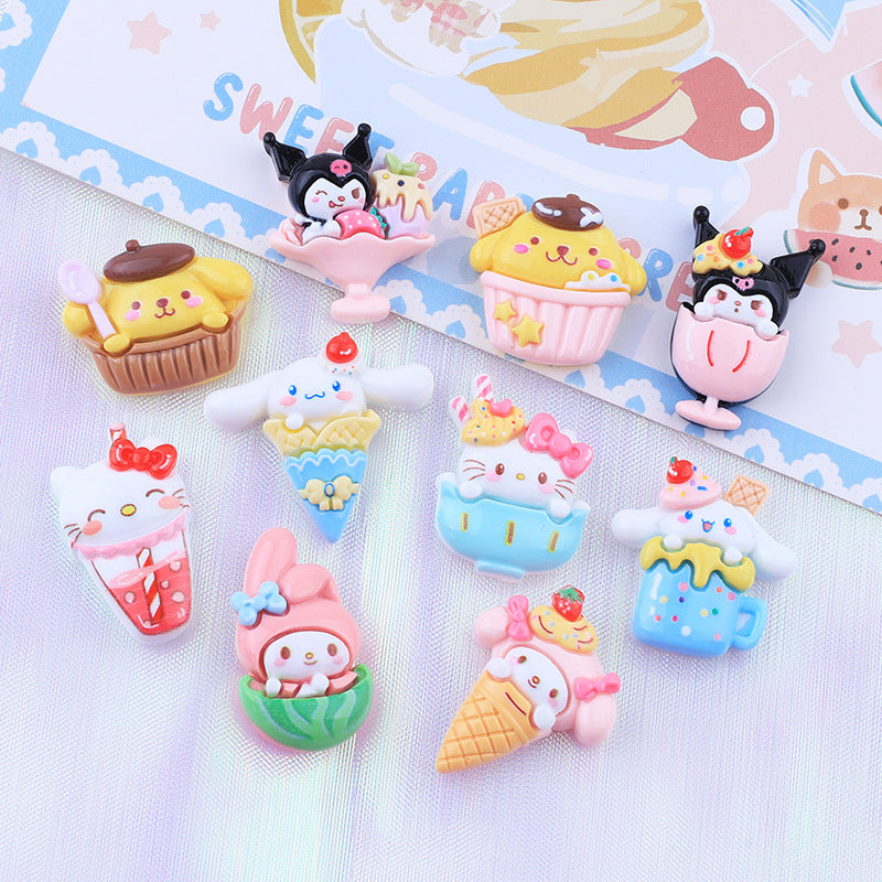 Cartoon cake charm